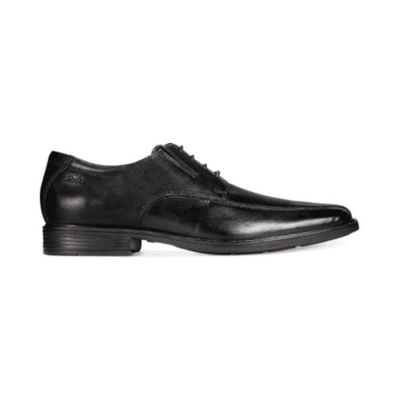 New Clarks Men\'s Tilden Walk Oxford Black Leather main image 4